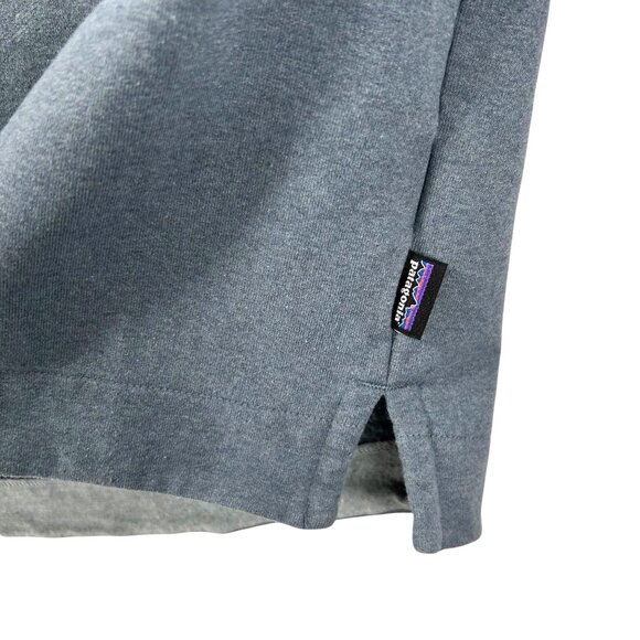 Patagonia Live Simply Gray Crewneck Sweatshirt Recycled Womens L Camping Outdoor - Picture 3 of 11